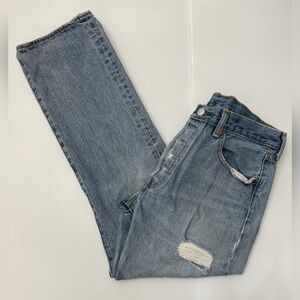 Levis 501 Vintage Distressed 501 Jeans